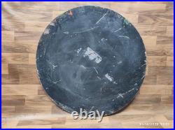 Porcelain John Deere Parts & Service Enamel Metal Sign Size 30 Inches Round