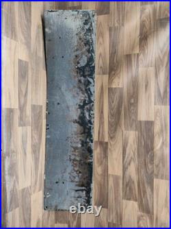 Porcelain John Deere Quality Farm Enamel Metal Sign Plate Size 40 x 10 Inches