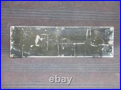 Porcelain John Deere Service Enamel Metal Sign Plate Size 30 x 9 Inches