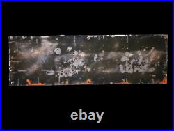 Porcelain John Deere farm Equipment Enamel Metal Sign Size 30 x 9 Inches