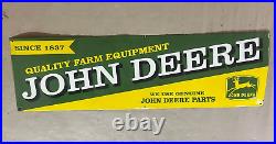 Porcelian John Deere Enamel Sign Size 36 Inches