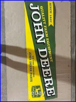 Porcelian John Deere Enamel Sign Size 36 Inches