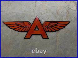 Porcelian John Deere Enamel Sign Size 36x12.7 Inches