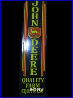 Porcelian John Deere Enamel Sign Size 36x12 Inches Double Sided