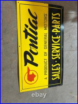 Porcelian John Deere Enamel Sign Size 36x20 Inches Double Sided