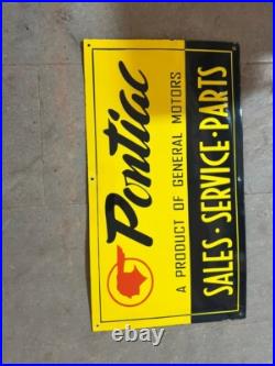 Porcelian John Deere Enamel Sign Size 36x20 Inches Double Sided