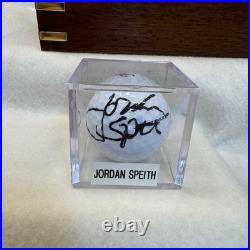 RARE 2013 JORDAN SPIETH Autographed Golf Ball + David Feherty John Deere Classic