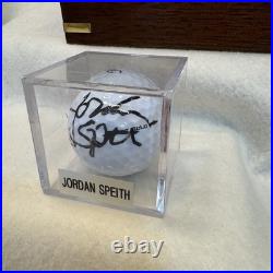 RARE 2013 JORDAN SPIETH Autographed Golf Ball + David Feherty John Deere Classic