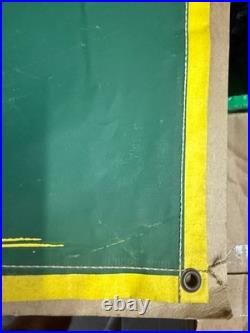 RARE AUTHENTIC VINTAGE JOHN DEERE BALERS BANNER SIGN 1960s Approx. 10' x 3