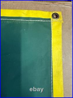 RARE AUTHENTIC VINTAGE JOHN DEERE BALERS BANNER SIGN 1960s Approx. 10' x 3