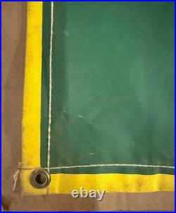 RARE AUTHENTIC VINTAGE JOHN DEERE BALERS BANNER SIGN 1960s Approx. 10' x 3