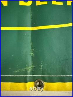 RARE AUTHENTIC VINTAGE JOHN DEERE BALERS BANNER SIGN 1960s Approx. 10' x 3