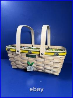 RARE Longaberger 2006 John Deere Fest Basket Signed by Tami Longaberger