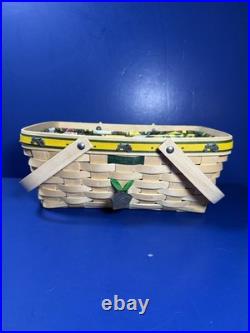 RARE Longaberger 2006 John Deere Fest Basket Signed by Tami Longaberger