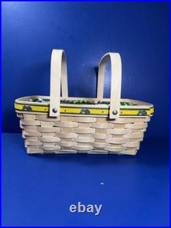 RARE Longaberger 2006 John Deere Fest Basket Signed by Tami Longaberger