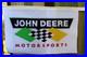 RARE_MINT_1990s_NASCAR_JOHN_DEERE_MOTORSPORTS_Old_18_ft_Nylon_Cloth_Banner_Sign_01_xc