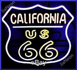 RARE New California US 66 Tractor Dealer REAL NEON SIGN LIGHT