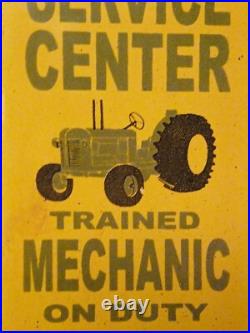 RARE VINTAGE JOHN DEERE FARM IMPLEMENT 4 LEG DEAR 8 Porcelain Metal Sign RARE VINTAGE JOHN DEERE FARM IMPLEMENT 4 LEG DEAR 8 Porcelain Metal Sign