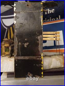 RARE VINTAGE JOHN DEERE FARM IMPLEMENT 4 LEG DEAR 8 Porcelain Metal Sign RARE VINTAGE JOHN DEERE FARM IMPLEMENT 4 LEG DEAR 8 Porcelain Metal Sign