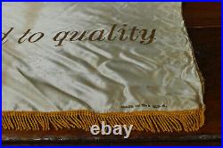 RARE Vintage 1962 John Deere 125th Anniversary Advertising Silk Banner Sign 44