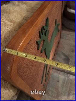 RARE Vintage Heavy Wooden John Deere Sign