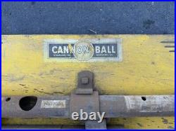 RARE Vintage Starline Cannonball Barn Door Roller Hanger Dealer Ad Display Sign