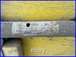 RARE Vintage Starline Cannonball Barn Door Roller Hanger Dealer Ad Display Sign