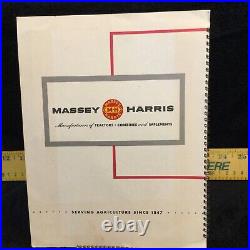 Rare 1955 Massey-Harris Dealer Calendar (Red Oak, Iowa) Good Condition! Used