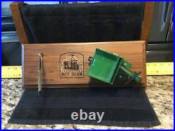 Rare 1988 John Deere 600 Club Wood Desk PlaqueRecognition Retail SalesAMT 600
