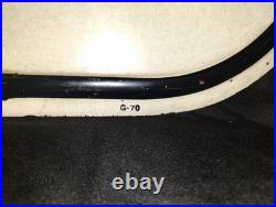 Rare ECHO CHAIN SAWS Dealer Sales & Service Sign Embossed Vintage John Deere Tin