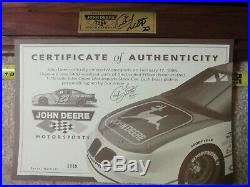 Rare! John Deere diecast 1/18 Chad little #23 Signed, numbered 1996 race car