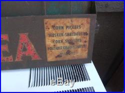 Rare Vintage, Antique 1940, S New Idea Farm Equipment Dealer Display Sign