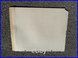 Rare Vintage John Deere Grain Drill Advertising Poster Sign Factory Issued