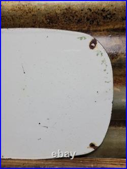 Rare Vintage John Deere Porcelain Sign 1962 Tractor Farming Farm Equipment 12