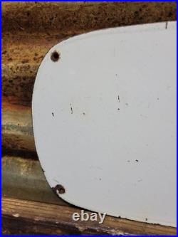 Rare Vintage John Deere Porcelain Sign 1962 Tractor Farming Farm Equipment 12