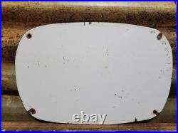 Rare Vintage John Deere Porcelain Sign 1962 Tractor Farming Farm Equipment 12