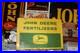 SCARCE_1950s_JOHN_DEERE_FERTILIZER_PAINTED_METAL_DEALER_SIGN_FARM_TRACTOR_CORN_01_ln