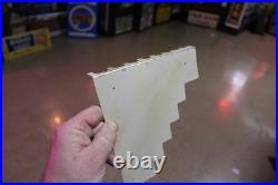 SCARCE 1950s OLIVER IOWA BOLT DRILL GAUGE PAINTED METAL DEALER PROMO SIGN