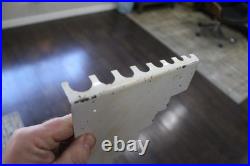 SCARCE 1960s MASSEY FERGUSON BOLT DRILL GAUGE PAINTED METAL DEALER PROMO SIGN