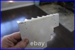 SCARCE 1960s MASSEY FERGUSON BOLT DRILL GAUGE PAINTED METAL DEALER PROMO SIGN