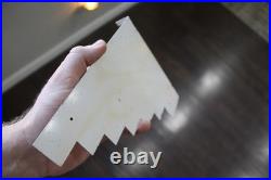 SCARCE 1960s MASSEY FERGUSON BOLT DRILL GAUGE PAINTED METAL DEALER PROMO SIGN