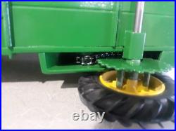Scale Models John Deere Die Cast Metal Manure Spreeder Ertl- Signed