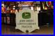 Scarce_1963_John_Deere_Law_Garden_Tractor_2_sided_Painted_Metal_Sign_Bracket_01_qnvc