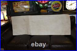 Scarce 1965 John Deere Pedal Tractor Erle Toy For Boys Dealer Paper Banner Sign