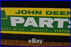 Scarce rare JOHN DEERE Genuine Parts sign