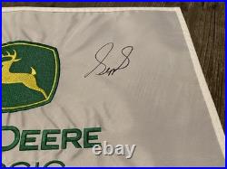 Sepp Straka Signed John Deere Classic Golf Flag 2023 Champion PGA Tour JSA