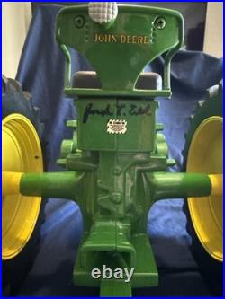 Signed Special Edition- John Deere 18 scale Model A Tractor NIB Rare Tractor