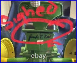 Signed Special Edition- John Deere 18 scale Model A Tractor NIB Rare Tractor