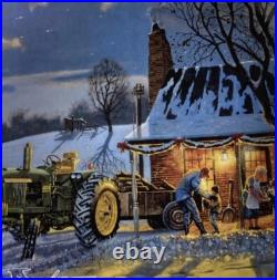 THE WARMTH OF HOME Plate Dave Barnhouse Remembers Signed Front RARE John Deere