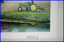 The End of an Era Fred Thrasher Ky Artist Mail Pouch Tobacco Farmall John Deere